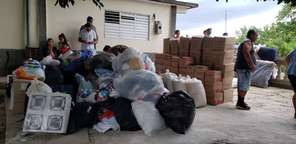 Ayuda por inundaciones en la región oriental del país.